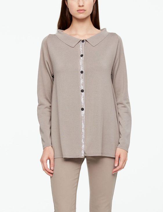 Sarah Pacini CARDIGAN - GRAFISCHE DETAILS