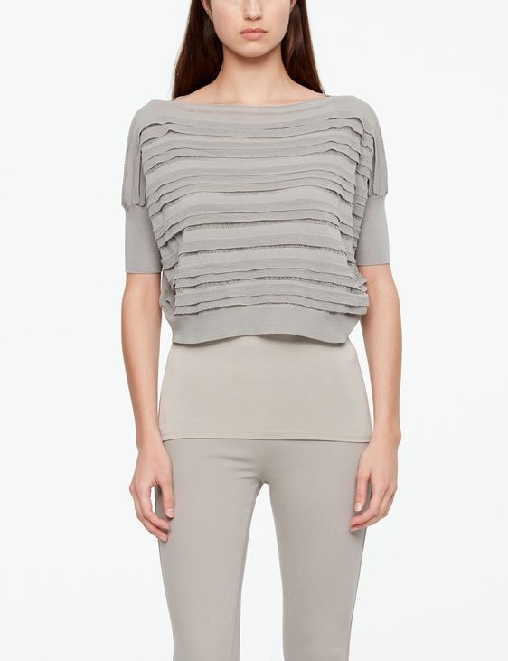 Sarah Pacini PULL COTON MAKO - RAYURES