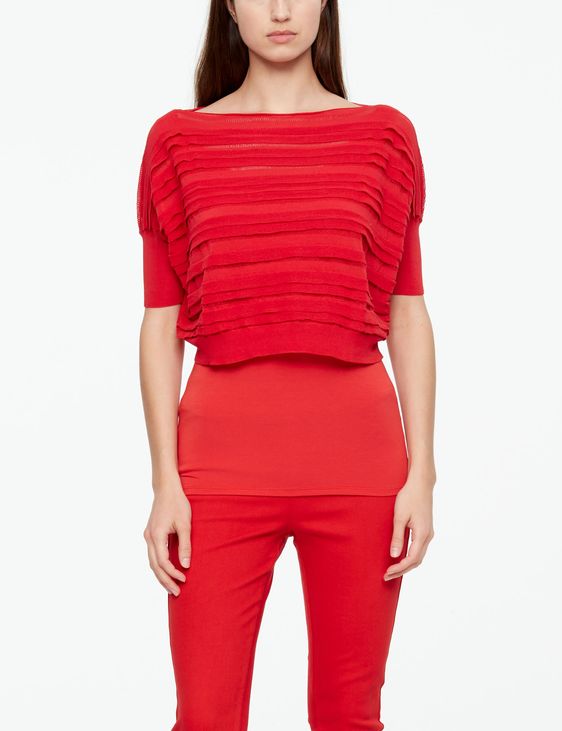 Sarah Pacini PULL COTON MAKO - RAYURES