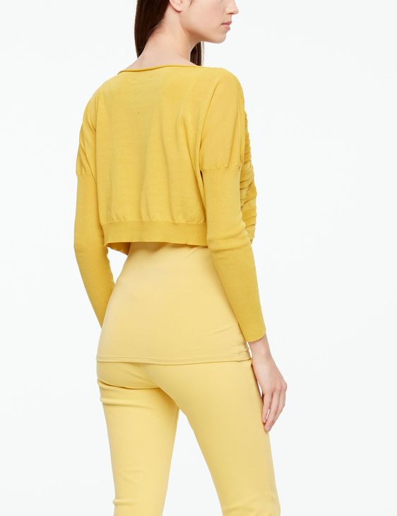 Sarah Pacini PULLOVER - MAKO COTTON CROPPED