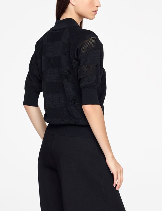Sarah Pacini CARDIGAN MIT REISSVERSCHLUSS