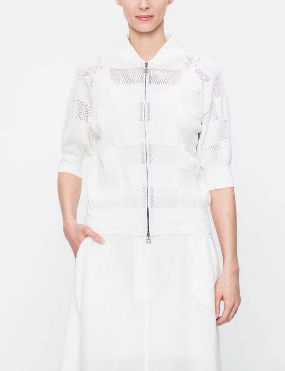 Sarah Pacini CARDIGAN ZIPPÉ