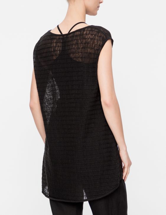 Sarah Pacini PULL EN LIN - LIGNÉ
