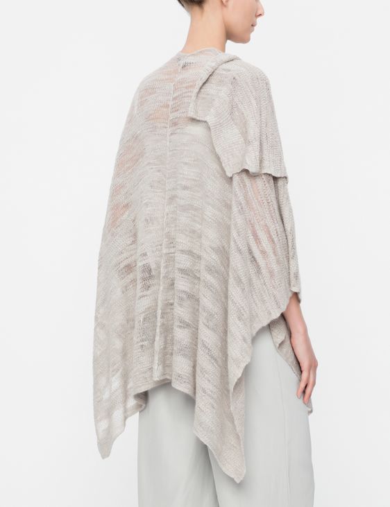 Sarah Pacini PONCHO EN LIN
