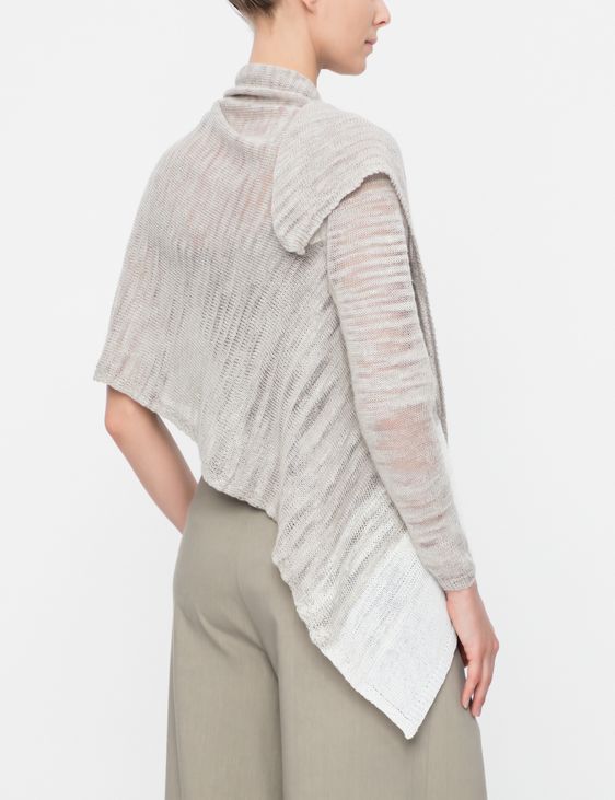 Sarah Pacini ÉCHARPE EN LIN - OMBRÉ