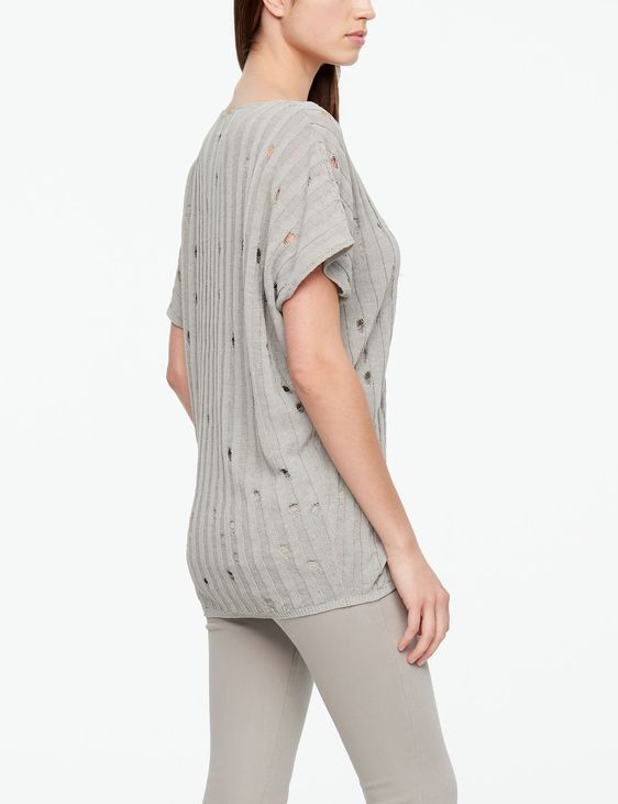 Sarah Pacini PULL EN LIN - COL V