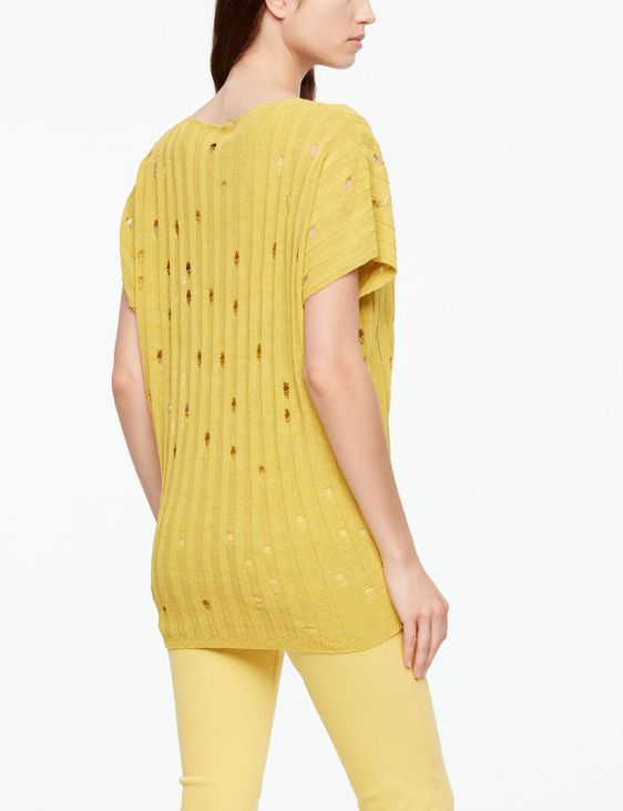 Sarah Pacini PULL EN LIN - COL V