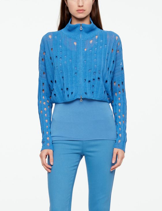 Sarah Pacini CARDIGAN - MAILLE AJOURÉE