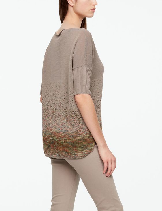Sarah Pacini LINEN SWEATER - STARRY NIGHT