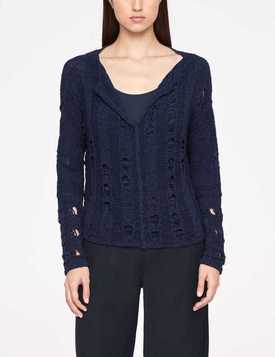 Sarah Pacini SWEATER - GELOCHT