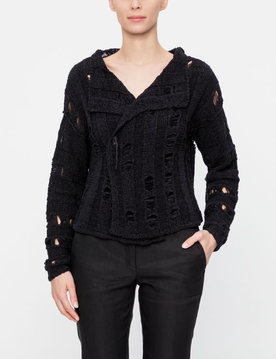 Sarah Pacini CARDIGAN - GELOCHT