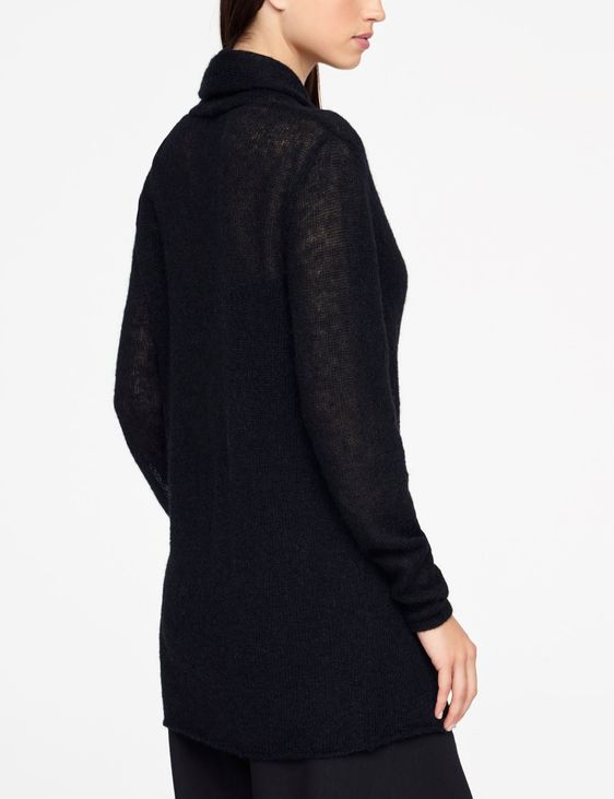Sarah Pacini LONG MOHAIR CARDIGAN