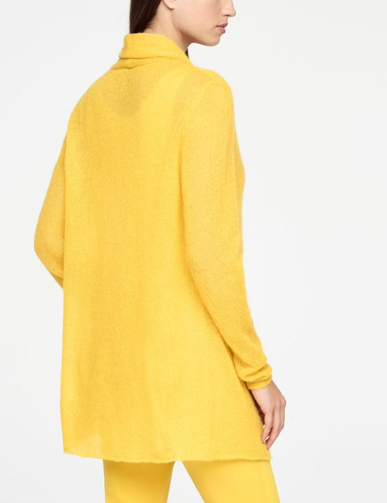 Sarah Pacini LONG MOHAIR CARDIGAN