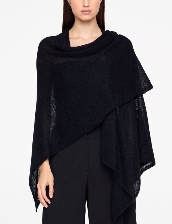 Sarah Pacini MOHAIR-PONCHO