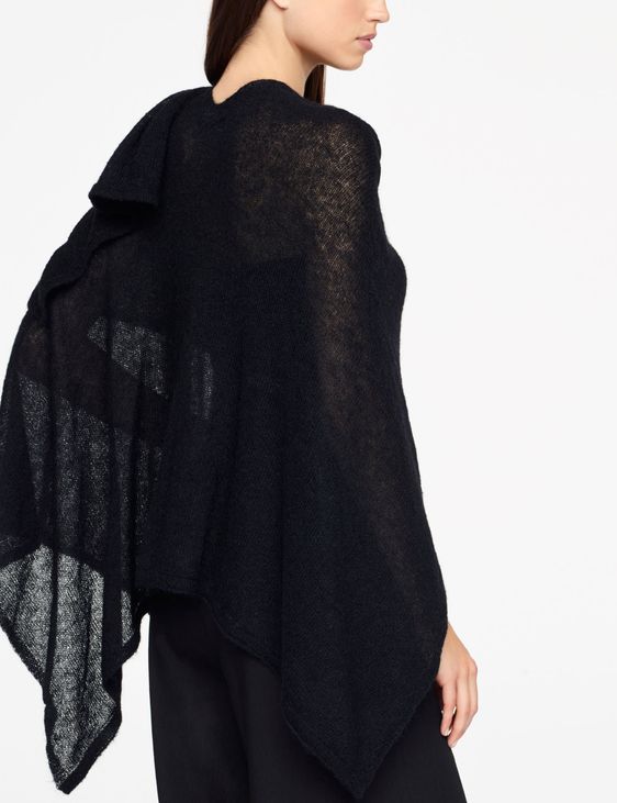 Sarah Pacini MOHAIR-PONCHO
