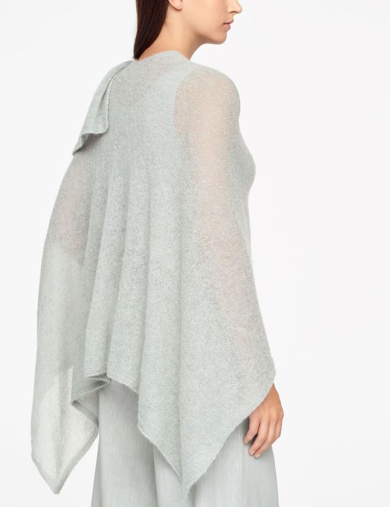 Sarah Pacini MOHAIR PONCHO