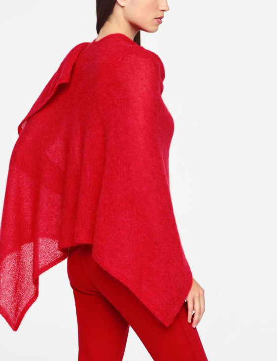 Sarah Pacini MOHAIR-PONCHO