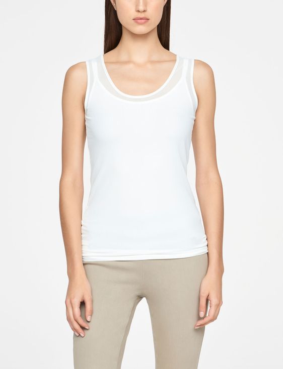 Sarah Pacini TRANSPARENTE TOP - ANAÏS
