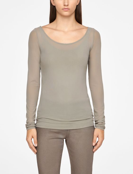Sarah Pacini TRANSPARENTE TOP - ZOÉ