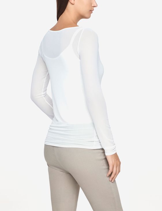 Sarah Pacini TRANSLUCENT TOP - KHALIYA