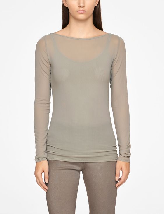 Sarah Pacini TRANSLUCENT TOP - KHALIYA