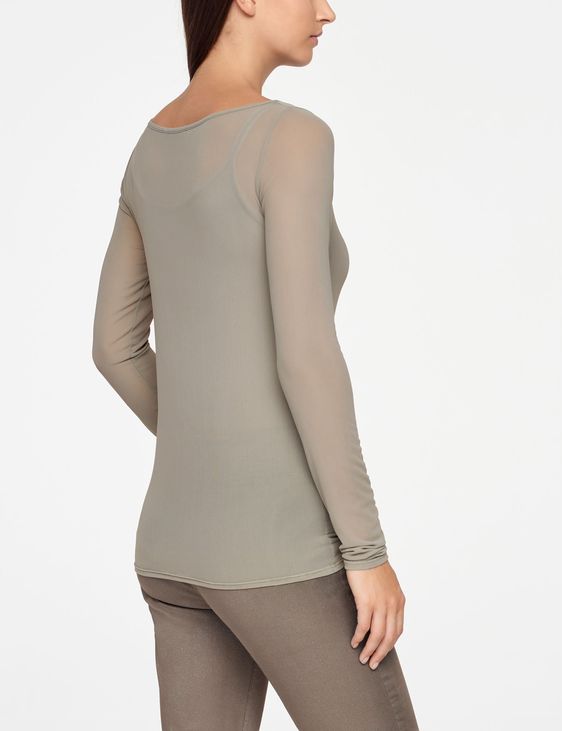Sarah Pacini TRANSLUCENT TOP - KHALIYA