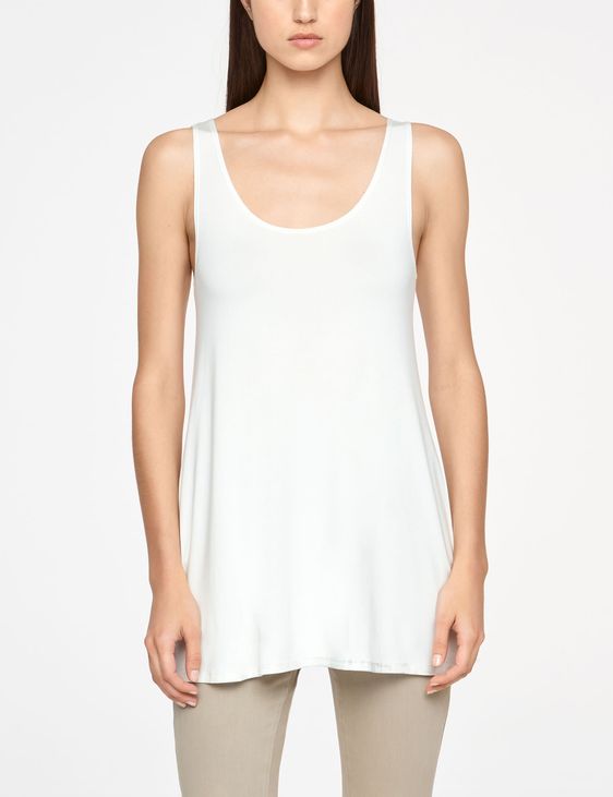 Sarah Pacini SLEEVELESS TOP - SILVER LINING