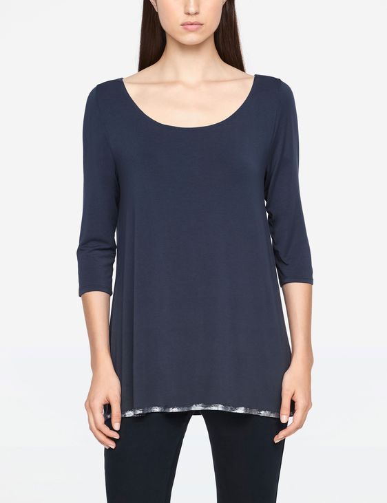 Sarah Pacini TOP - SILBERNES FUTTER