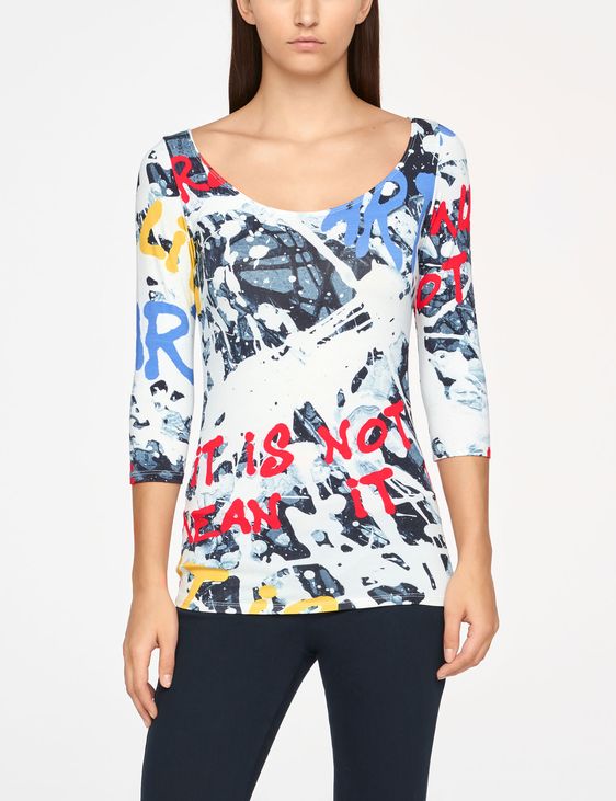 Sarah Pacini ALEISHA T-SHIRT - STREET ART