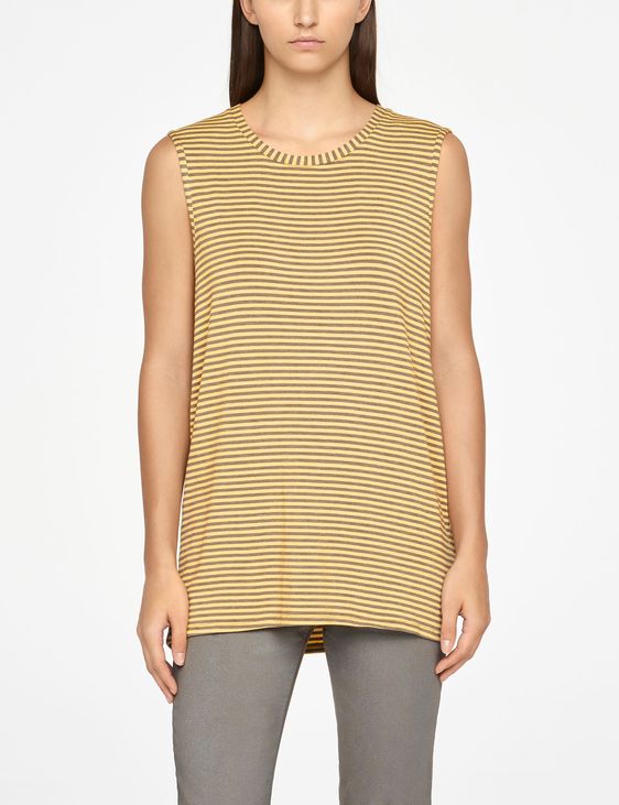 Sarah Pacini STRIPED TOP - SLEEVELESS