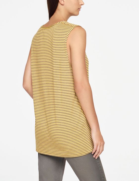 Sarah Pacini STRIPED TOP - SLEEVELESS