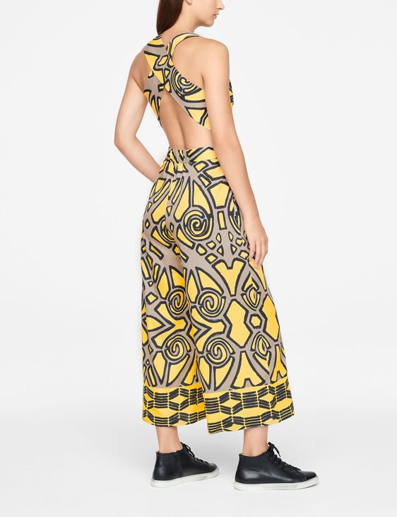 Sarah Pacini GRAPHIC JUMPSUIT