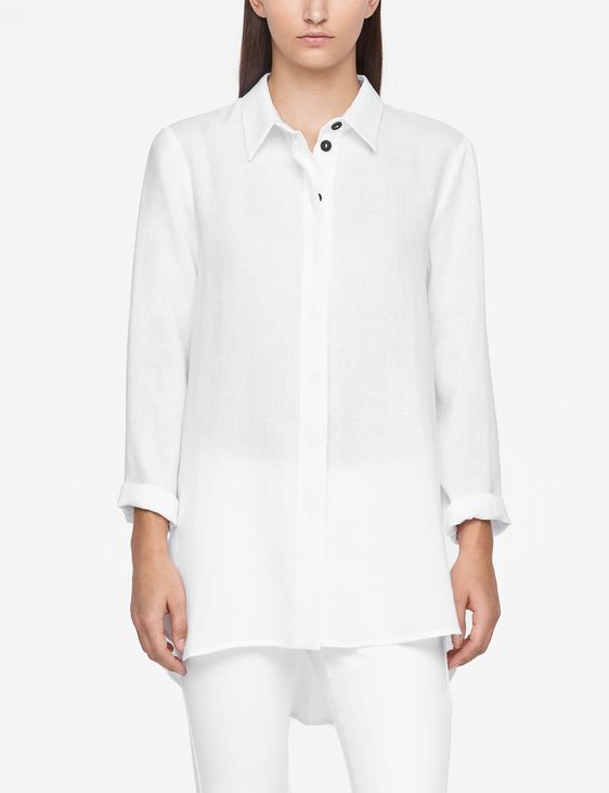 Sarah Pacini LIGHT LINEN SHIRT