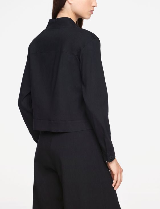 Sarah Pacini LEINENJACKE - KURZ