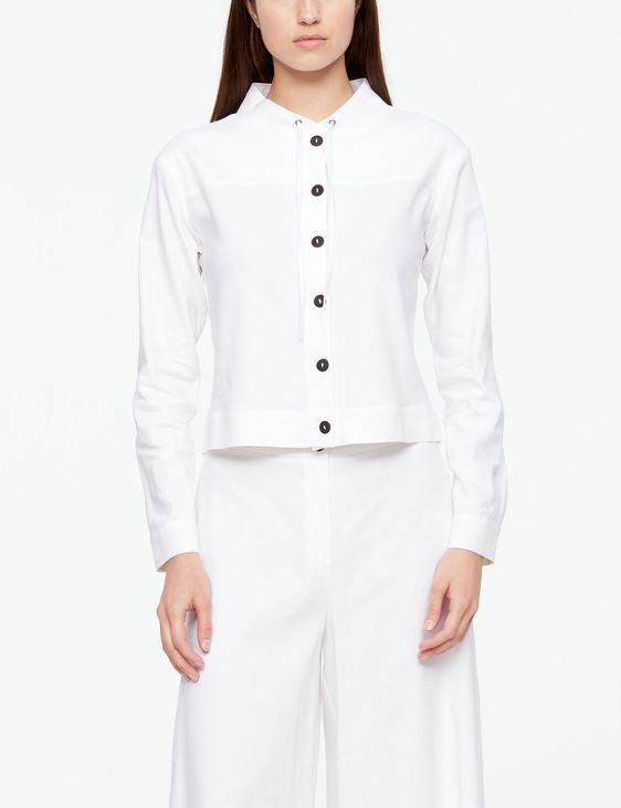Sarah Pacini VESTE EN LIN - CORDON