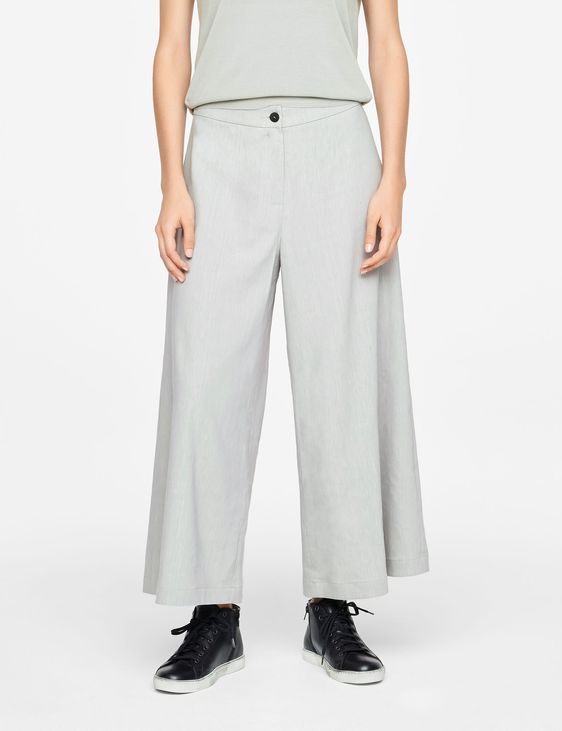 Sarah Pacini LEINENHOSE - WEITER BEINSCHNITT