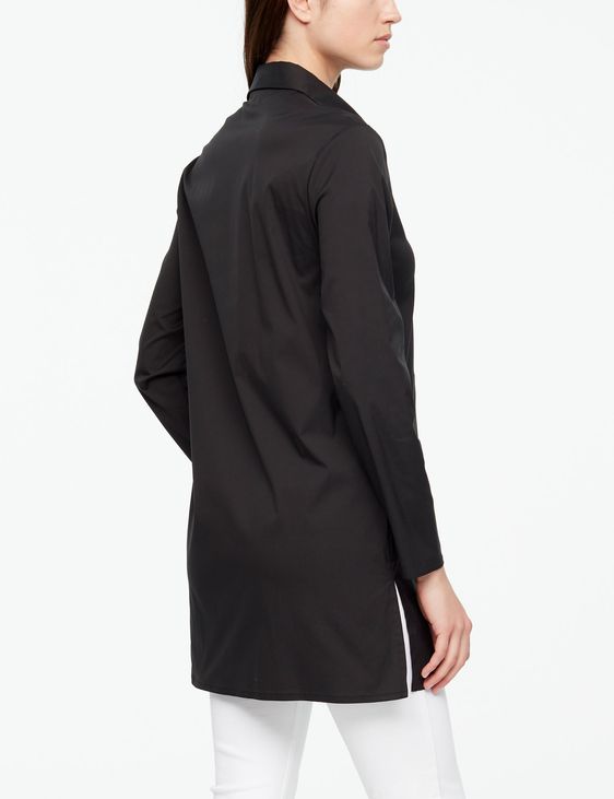 Sarah Pacini LANGE SHIRT - ZIJSPLITS