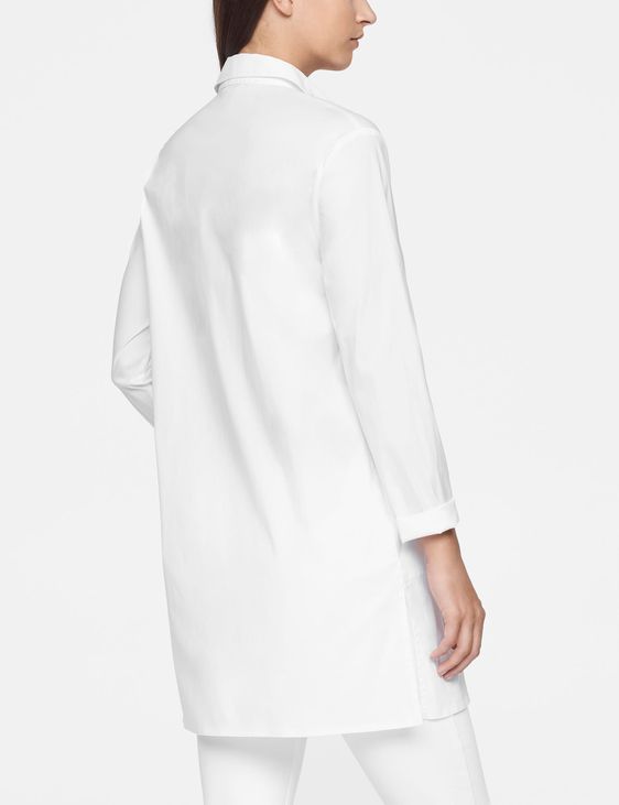 Sarah Pacini LANGE SHIRT - ZIJSPLITS