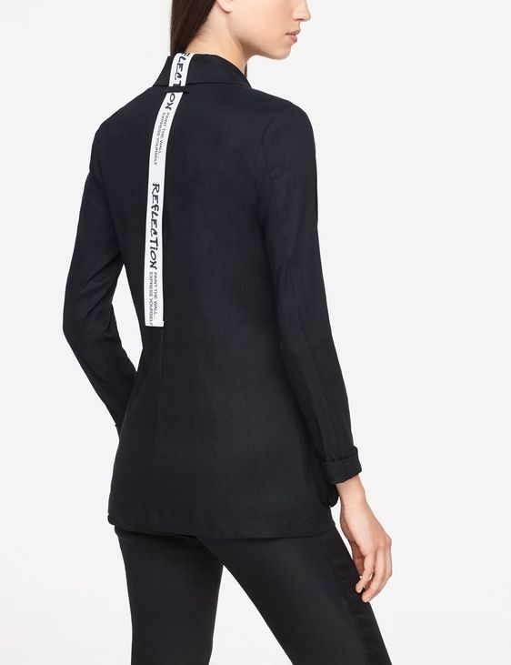 Sarah Pacini STRETCH LINNEN JAS