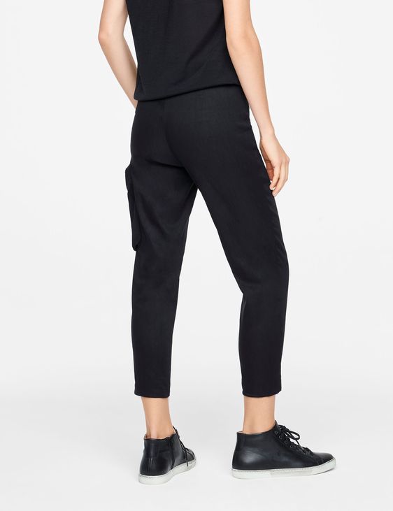 Sarah Pacini HOSE AUS STRETCHLEINEN