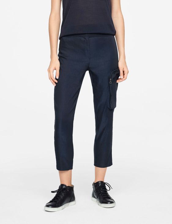 Sarah Pacini PANTALON EN LIN STRETCH