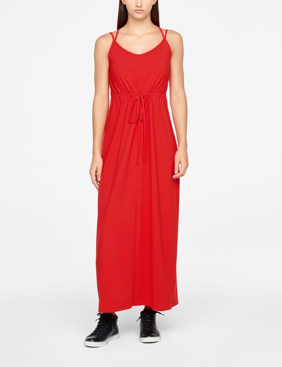 Sarah Pacini MAXI DRESS - DRAWSTRING