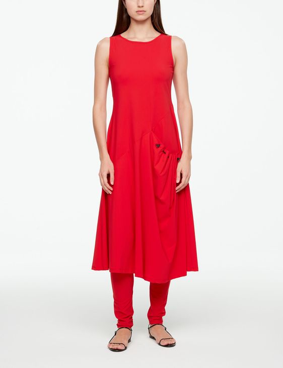 Sarah Pacini MAXI DRESS - TECHNO FABRIC