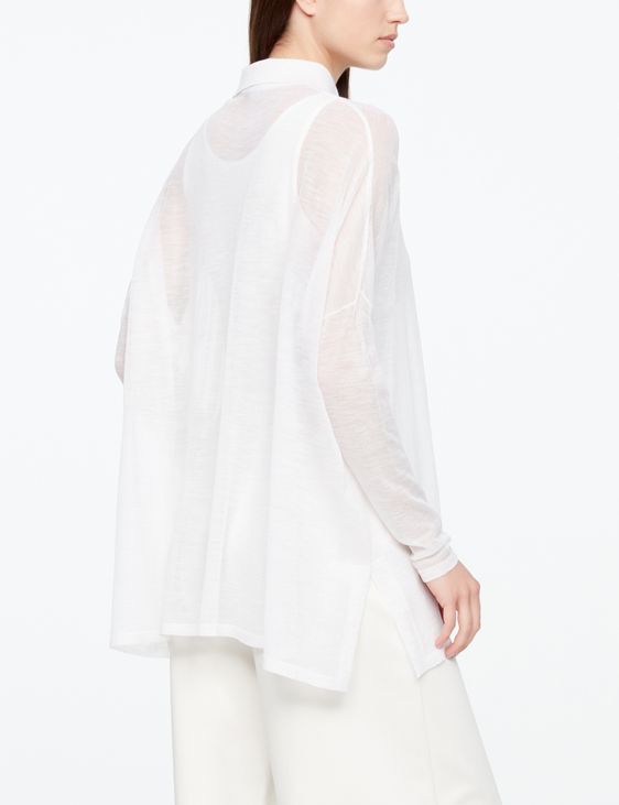 Sarah Pacini LEICHTER HEMD - MERINO WOLLE