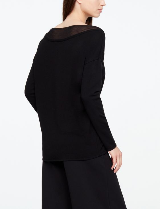 Sarah Pacini PULL - COL DIAPHANE