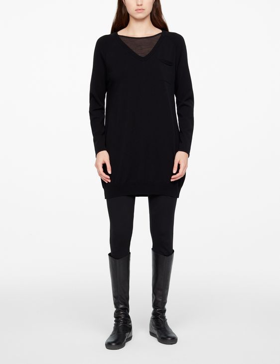 Sarah Pacini KLEID - TRANSPARENTE DETAILS