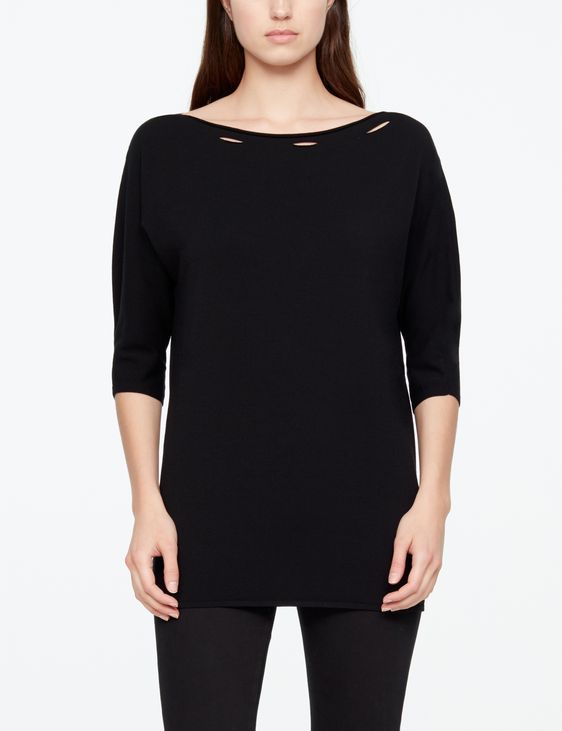Sarah Pacini LEICHTER PULLOVER - 3/4 AERMEL