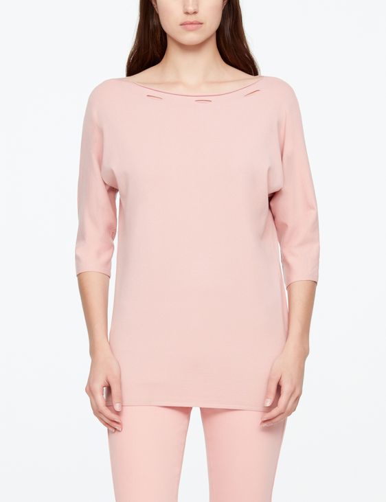 Sarah Pacini PULL MANCHES ¾ - DÉCOUPES