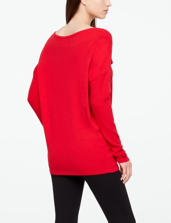 Sarah Pacini PULLOVER, LANGAERMELIG - GESTREIFT