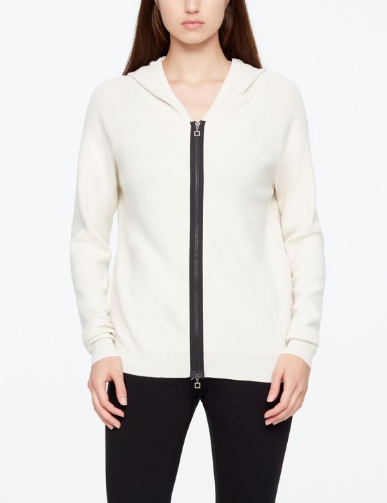 Sarah Pacini CARDIGAN - MIT KAPUZE